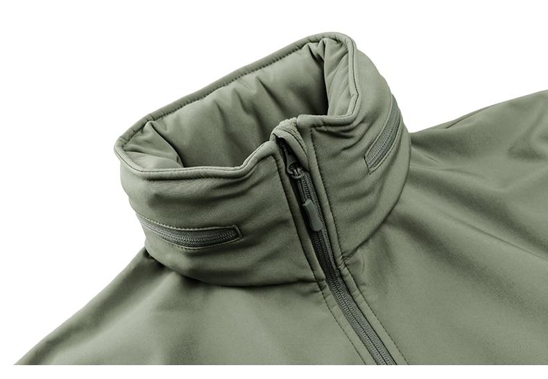 Winter Military Fleece Jacket Mens Soft shell Jacket Tactical